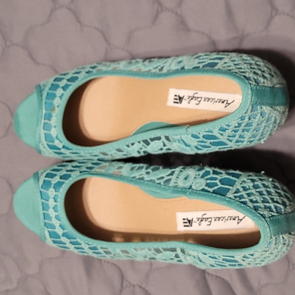 American Eagle Open Toe Wedges - Picture 4 of 7